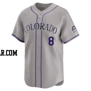 Orlando Arcia Men's Colorado Rockies Gray Limited Road Jersey