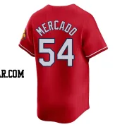 Oscar Mercado Men's St. Louis Cardinals Red Limited 2024 City Connect Jersey