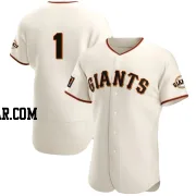 Osleivis Basabe Men's San Francisco Giants Cream Authentic Home Jersey