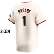 Osleivis Basabe Men's San Francisco Giants Cream Elite Home Jersey