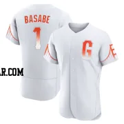 Osleivis Basabe Men's San Francisco Giants White Authentic 2021 City Connect Jersey