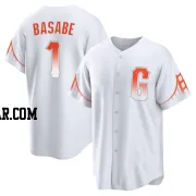 Osleivis Basabe Men's San Francisco Giants White Replica 2021 City Connect Jersey