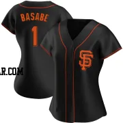 Osleivis Basabe Women's San Francisco Giants Black Authentic Alternate Jersey