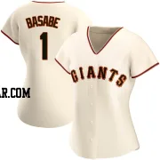 Osleivis Basabe Women's San Francisco Giants Cream Authentic Home Jersey