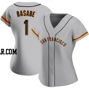 Osleivis Basabe Women's San Francisco Giants Gray Authentic Road Jersey