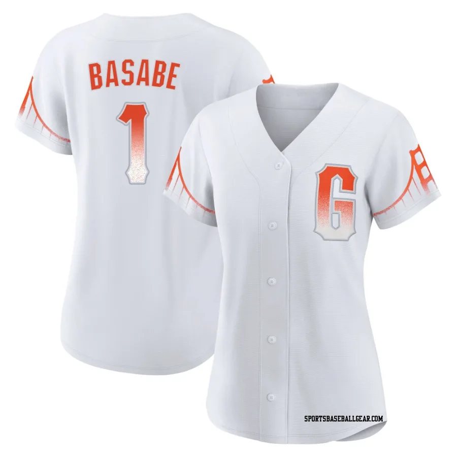 Osleivis Basabe Women's San Francisco Giants White Authentic 2021 City Connect Jersey