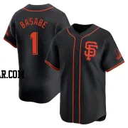 Osleivis Basabe Youth San Francisco Giants Black Limited Alternate Jersey