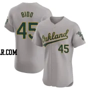 Osvaldo Bido Men's Oakland Athletics Gray Elite Road Jersey