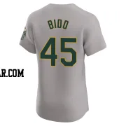 Osvaldo Bido Men's Oakland Athletics Gray Elite Road Jersey