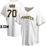 Osvaldo Bido Youth Pittsburgh Pirates White Replica Home Jersey