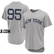 Oswaldo Cabrera Men's New York Yankees Gray Authentic 2021 Field of Dreams Jersey