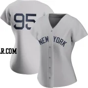 Oswaldo Cabrera Women's New York Yankees Gray Replica 2021 Field of Dreams Jersey