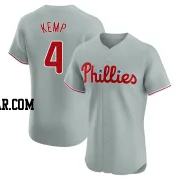 Otto Kemp Men's Philadelphia Phillies Gray Elite Road Jersey
