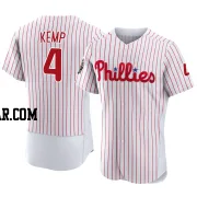 Otto Kemp Men's Philadelphia Phillies White Authentic 2022 World Series Home Jersey