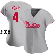 Otto Kemp Women's Philadelphia Phillies Gray Replica Road Jersey