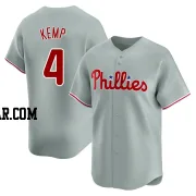 Otto Kemp Youth Philadelphia Phillies Gray Limited Away Jersey