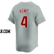 Otto Kemp Youth Philadelphia Phillies Gray Limited Away Jersey