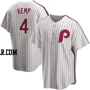Otto Kemp Youth Philadelphia Phillies White Replica Home Cooperstown Collection Jersey