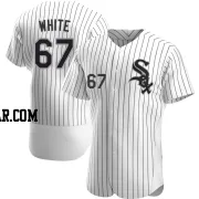 Owen White Men's Chicago White Sox White Authentic Home Jersey