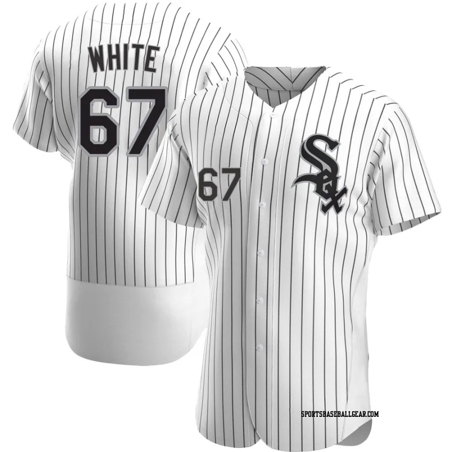 Owen White Men's Chicago White Sox White Authentic Home Jersey