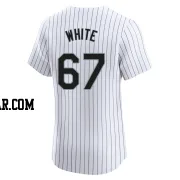 Owen White Men's Chicago White Sox White Elite Home Jersey