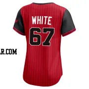 Owen White Women's Chicago White Sox Red/Black Limited 2025 City Connect Jersey