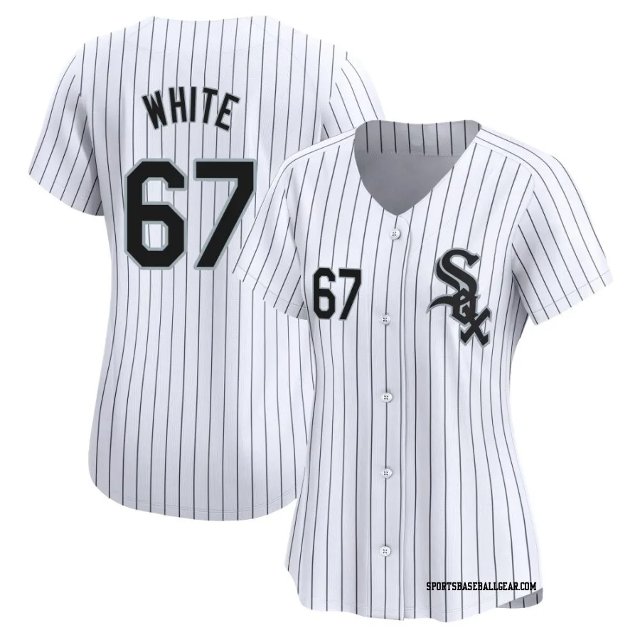 Owen White Women's Chicago White Sox White Limited Home Jersey