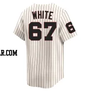 Owen White Youth Chicago White Sox Cream Limited Throwback Cooperstown Jersey