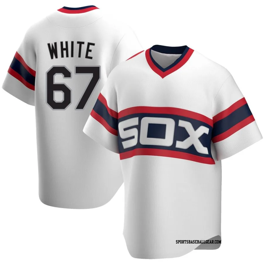 Owen White Youth Chicago White Sox White Replica Cooperstown Collection Jersey