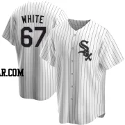 Owen White Youth Chicago White Sox White Replica Home Jersey