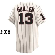 Ozzie Guillen Youth Chicago White Sox Cream Limited Throwback Cooperstown Jersey