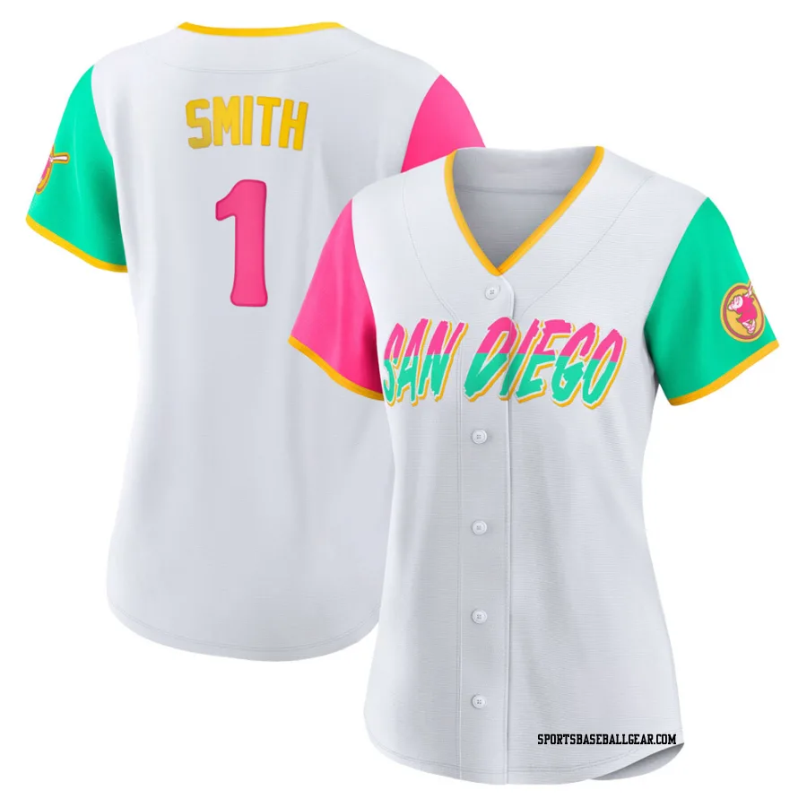 Ozzie Smith Women's San Diego Padres White Authentic 2022 City Connect Jersey