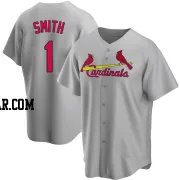 Ozzie Smith Youth St. Louis Cardinals Gray Replica Road Jersey
