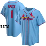 Ozzie Smith Youth St. Louis Cardinals Light Blue Replica Alternate Jersey