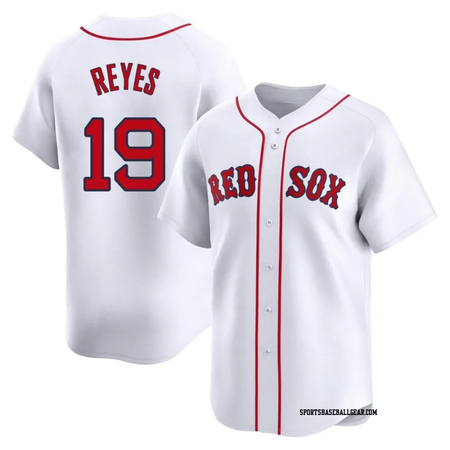 Pablo Reyes Men's Boston Red Sox White Limited Home Jersey