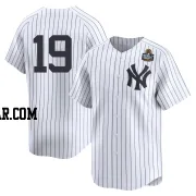 Pablo Reyes Men's New York Yankees White Limited Yankee Home 2nd 2024 World Series Jersey