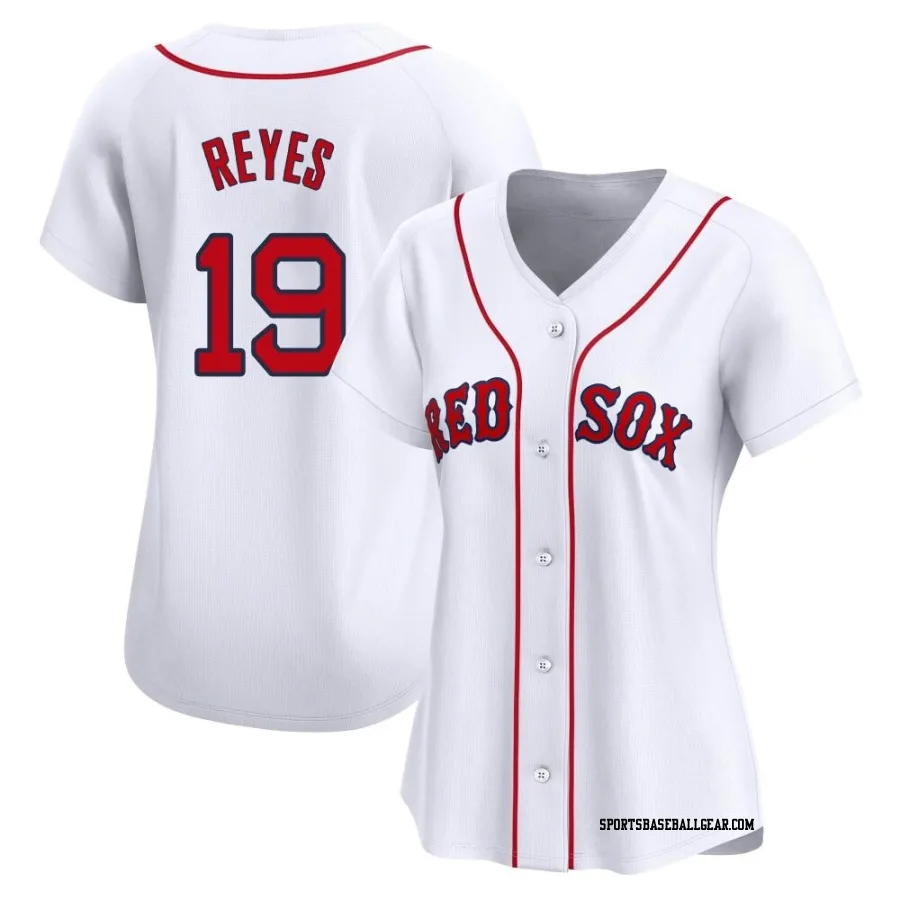 Pablo Reyes Women's Boston Red Sox White Limited Home Jersey