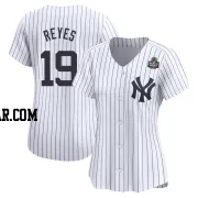Pablo Reyes Women's New York Yankees White Limited Yankee Home 2024 World Series Jersey