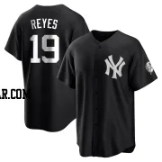 Pablo Reyes Youth New York Yankees Black/White Replica Jersey