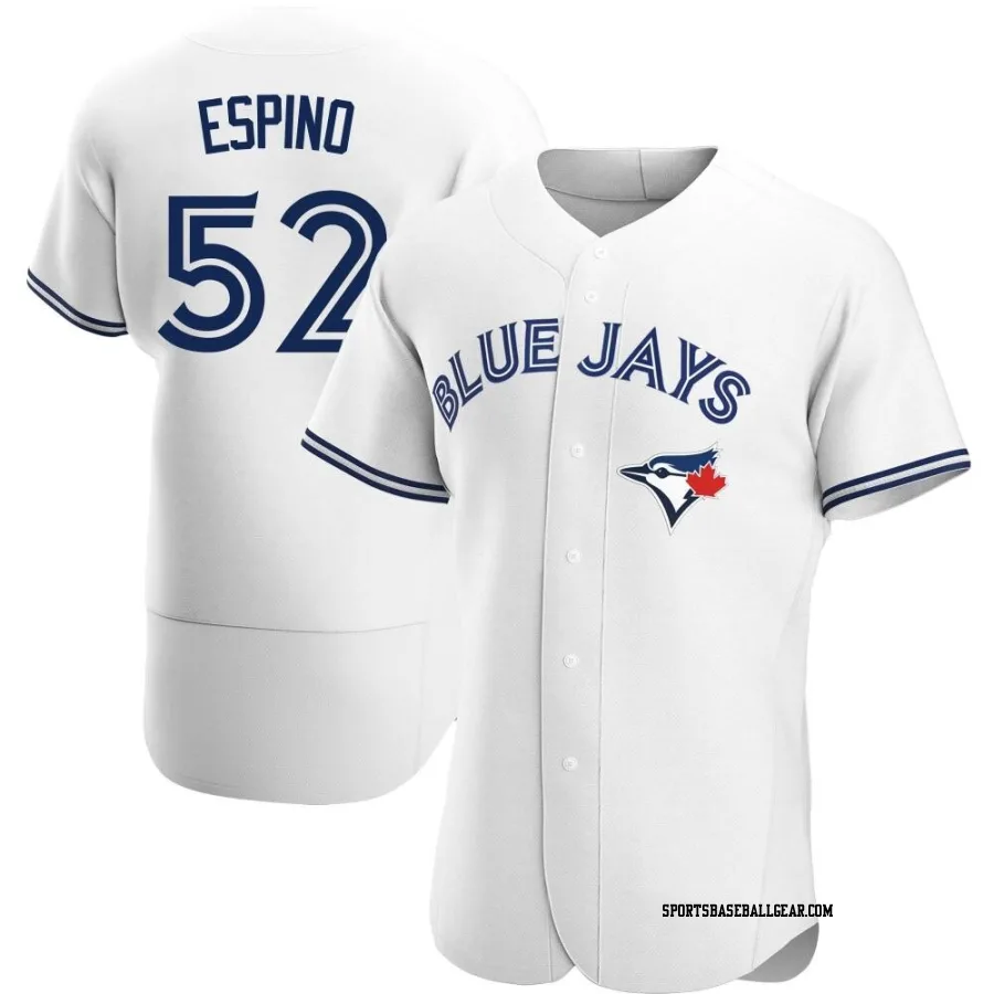 Paolo Espino Men's Toronto Blue Jays White Authentic Home Jersey