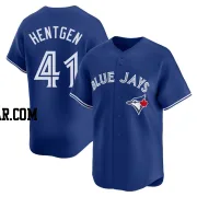 Pat Hentgen Men's Toronto Blue Jays Royal Limited Alternate Jersey
