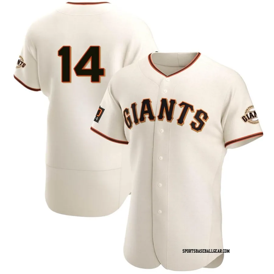 Patrick Bailey Men's San Francisco Giants Cream Authentic Home Jersey