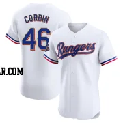 Patrick Corbin Men's Texas Rangers Gold Elite White 2024 Collection Jersey