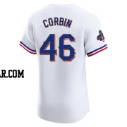 Patrick Corbin Men's Texas Rangers Gold Elite White 2024 Collection Jersey