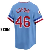 Patrick Corbin Men's Texas Rangers Light Blue Limited Cooperstown Collection Jersey