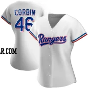 Patrick Corbin Women's Texas Rangers White Replica Home Jersey