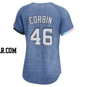 Patrick Corbin Women's Washington Nationals Blue Limited 2025 City Connect Jersey