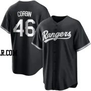 Patrick Corbin Youth Texas Rangers Black/White Replica Jersey