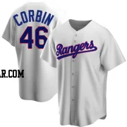 Patrick Corbin Youth Texas Rangers White Replica Home Cooperstown Collection Jersey