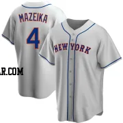 Patrick Mazeika Youth New York Mets Gray Replica Road Jersey